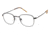 TLG NU039 Progressive Prescription Eyeglasses - Frame MATTE BLACK, Size 49/21mm LYNU03901