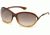 Tom Ford FT0008 Sunglasses - Dark Brown Frame Color, Gradient Brown Lens Color