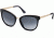Tom Ford FT0461 Sunglasses - Black Frame Color, Gradient Blue Lens Color