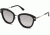 Tom Ford FT0574 Sunglasses - Shiny Light Ruthenium Frame Color, Smoke Mirror Lens Color
