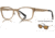 Tom Ford FT5474 Eyeglass Frames - Gold Frame Color, Brown Lens Color