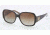 Tory Burch TY 7047 TY7047 Sunglasses 1145T5-5816 - Black T Frame, Brown Gradient Lenses