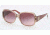 Tory Burch TY 7047 TY7047 Sunglasses 11468H-5816 - Pink Sand Frame, Burgundy Gradient Lenses