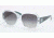 Tory Burch TY 7047 TY7047 Sunglasses 1147T3-5816 - Clear Turquoise Frame, Grey Gradient Polarized Lenses