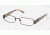 Tory Burch TY1023 Bifocal Prescription Eyeglasses 120-5017 - Light Brown Frame
