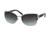 Tory Burch TY6034 Sunglasses 302711-58 - Silver Navy Frame, Grey Gradient Lenses