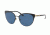 Tory Burch TY6058 Sunglasses 307980-55 - Black Frame, Navy Solid Lenses