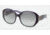 Tory Burch TY7043 TY7043 Progressive Prescription Sunglasses TY7043-771-11-57 - Lens Diameter 57 mm, Frame Color Blue Crystal
