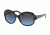 Tory Burch TY7085A Sunglasses 147579-55 - Navy Tweed/blue Frame, Plum Purple Gradient Lenses