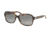 Tory Burch TY7098 Sunglasses 137211-55 - Porchini Tort Frame, Dark Grey Gradient Lenses