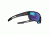 Under Armour Captain Storm Single Vision Prescription Sunglasses, Satin Black Frame-U8630064-010168SV
