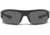 Under Armour Big Shot Sunglasses, Shiny Black/Black Frame, Gray Lens U8600085-000100