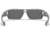 Under Armour Big Shot Sunglasses, Crystal/Frosted Frame,Gray/Blue Multiflect Lens U8600085-141561