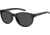 Under Armour Breathe Sunglasses with Shiny Black Frame and Grey Lens, Medium, UA0014GS 807-IR