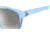 Under Armour Breathe Sunglasses with Transparent Azure Frame and Silver Mirror Lens, Medium, UA0014GS MVU-IC