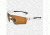 Under Armour Fire, Satin White Frame w/Charcoal Gray Rubber,Brown Lens, U8600065-111120