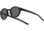 Under Armour Infinity Sunglasses with Matte Black Frame and Grey/Blue Lens, Medium, UA0006S 003-IR
