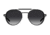 Under Armour Pursuit Sunglasses with Matte Black/Grey Frame and Polarized Gradient Lens, Medium, UA0008GS 003-WJ
