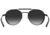 Under Armour Pursuit Sunglasses with Matte Black/Grey Frame and Polarized Gradient Lens, Medium, UA0008GS 003-WJ
