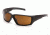Venture Gear Overwatch Shooting Glasses, Bronze Anti-Fog Lens, Black Frame VGSB718T