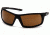 Venture Gear Stonewall Shooting Glasses, Bronze Anti-Fog Lens, Black Frame VGSB418T