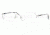 Versace VE1192 Single Vision Prescription Eyeglasses 1000-5216 - Silver Frame