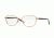 Versace VE1221 Single Vision Prescription Eyeglasses 1329-52 - Matte Brown Frame
