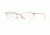 Versace VE1247 Progressive Prescription Eyeglasses 1407-52 - Matte Pink/pale Gold Frame