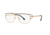 Versace VE1257 Bifocal Prescription Eyeglasses, 55mm, Gold, VE1257-1436-55-BI