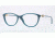 Versace VE3175A Single Vision Prescription Eyeglasses 5058-54 - Petroleum Blue Frame