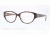 Versace VE3183 Single Vision Prescription Eyeglasses 5083-52 - Havana/baroque Frame