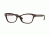 Versace VE3208A Single Vision Prescription Eyeglasses 5105-54 - Bordeaux Frame