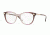 Versace VE3242 Single Vision Prescription Eyeglasses 5229-52 - Violet Transp Grad Brown Frame