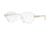 Versace VE3259 Progressive Prescription Eyeglasses, 50mm, Crystal, VE3259-148-50-PRO