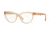 Versace VE3264B Eyeglass Frames 5241-51 - Transparent Brown Frame
