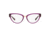 Versace VE3267 Progressive Prescription Eyeglasses, 51mm, Transparent Violet, VE3267-5291-51-PRO