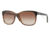 Versace VE4229 Sunglasses 913/13-5518 - Black / Havana Frame, Brown Gradient Lenses