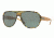 Versace VE4231 Sunglasses 811/71-6215 - Military Green Frame, Green Lenses