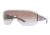 Versace VE4232B Sunglasses 501168-0138 - Silver Frame, Brown Gradient Violet Lenses