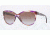 Versace VE4246B Sunglasses 968/68-5618 - Striped Violet Frame, Brown Gardient Lenses