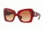 Versace VE4308B Progressive Prescription Sunglasses VE4308B-517113-52 - Lens Diameter 52 mm, Frame Color Transparent Red