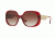 Versace VE4331A Sunglasses 388/13-57 - Transparent / Red Frame, Brown Gradient Lenses