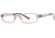 Visions 194 Single Vision Prescription Eyeglasses - Frame Dark Tortoise, Size 51/17mm VIVISION19403