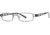 Visions 194 Single Vision Prescription Eyeglasses - Frame Pewter/Silver, Size 51/17mm VIVISION19402