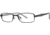 Visions 196 Single Vision Prescription Eyeglasses - Frame Black/Periwinkle VIVISION19601