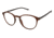 Visions 237 Bifocal Prescription Eyeglasses - Frame Brown / Black, Size 50/19mm VIVISION23702