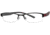 Visions 181 Eyeglass Frames - Frame Black/Burgundy, Size 51/17mm VIVISION18103