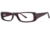 Visions 185 Single Vision Prescription Eyeglasses - Frame Cherry, Size 51/15mm VIVISION18502