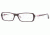 Vogue VO2673 Eyeglass Frames 1882-5016 - Top Plum/Flowers Trans 