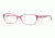Vogue VO2737 Single Vision Prescription Eyeglasses 2008-5216 - Top Red Pearl / Pink Frame, Demo Lens Lenses